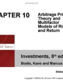 Lecture Investments (8th edition): Chapter 10 - Zvi Bodie, Alex Kane, Alan J. Marcus