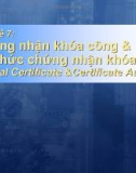 Bài giảng An toàn bảo mật hệ thống: Chủ đề 7 - Nguyễn Xuân Vinh