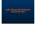 Bài giảng Thiết kế Web với Microsoft Frontpage 2003