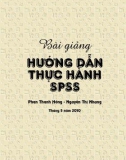 Bài giảng Hướng dẫn thực hành SPSS