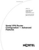 Nortel VPN Router Configuration — Advanced Features