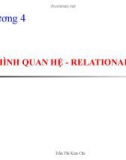 Bài giảng Hệ cơ sở dữ liệu - Chương 4: Mô hình quan hệ - Relational model