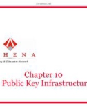 Lecture Security+ Certification: Chapter 10 - Trung tâm Athena