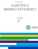 Lecture Investments: Principles of portfolio and equity analysis: Chapter 3 - CFA Institute