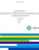 Lecture Investments: Principles of portfolio and equity analysis: Chapter 7 - CFA Institute