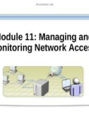 Course 2277 - Implementing, managing, and maintaining a Microsoft Windows Server 2003 network infrastructure: Network services - Module 11