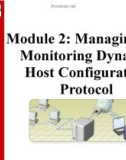 Course 2277C: Implementing, managing, and maintaining a Microsoft Windows Server 2003 network infrastructure: Network services - Module 2