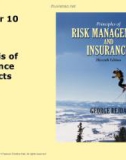 Lecture Rick management and insurance (11th edition): Chapter 10 - George Rejda