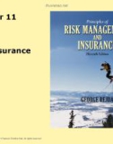 Lecture Rick management and insurance (11th edition): Chapter 11 - George Rejda