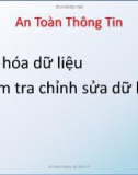 Bài giảng An ninh mạng máy tính: Chương 4 (tiếp theo)