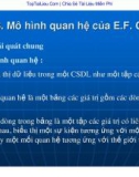 Bài giảng Cơ sở dữ liệu: Bài 3 - ThS. Vũ Văn Định