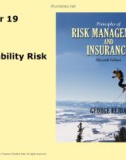 Lecture Rick management and insurance (11th edition): Chapter 19 - George Rejda