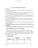 Bài giảng Xử lý thống kê với phần mềm SPSS - Bài 4: Thí nghiệm hai nhân tố