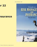 Lecture Rick management and insurance (11th edition): Chapter 22 - George Rejda