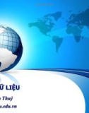 Bài giảng Cơ sở dữ liệu: Bài thực hành Cơ sở dữ liệu 1 - Lê Nhị Lãm Thúy