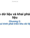 Bài giảng Kho dữ liệu và khai phá dữ liệu: Chương 3 - Nguyễn Hoàng Ân (2018)