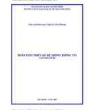 Giáo trình Phân tích thiết kế hệ thống thông tin - Nguyễn Trần Phương