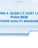 Bài giảng Khó khăn trong xây dựng phần mềm: Chương 4 - ThS. Phạm Đào Minh Vũ