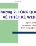 Chương 2: TỔNG QUAN VỀ THIẾT KẾ WEB