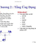 Chương 2a: Tầng ứng dụng