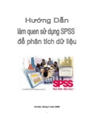 Sử dụng SPSS phần 1