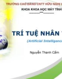 TRÍ TUỆ NHÂN TẠO (Nguyễn Thanh Cẩm) - Chương 4: MÁY HỌC