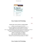 Cisco Catalyst LAN Switching