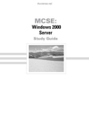 MCSE: Windows 2000 Server Study Guide