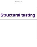 Structural testing