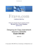 Designing for Cisco Internetwork Solutions (DESGN) Exam 640-861 Edition 2.0