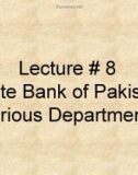 Management of financial institution: Lecture 8