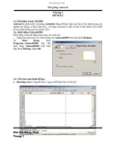 Bài giảng về Autocad