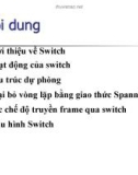 Tài liệu về CATALYST SWITCH