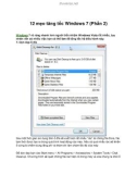 12 mẹo tăng tốc Windows 7 (Phần 2)