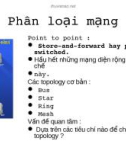 Phânloạimạng Pointtopoint