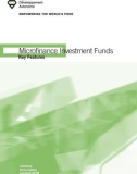 Microﬁnance Investment Funds Key Features