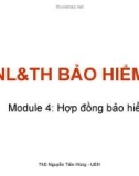 Module 4: Hợp đồng bảo hiểm