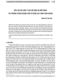 Mối liên hệ giữa tỷ giá hối đoái và biến động thị trường chứng khoán một số quốc gia thành viên ASEAN