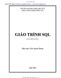 GIÁO TRÌNH SQL - TRẦN NGUYÊN PHONG - 1