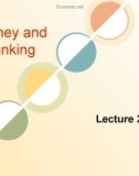 Money and Banking: Lecture 21