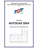 Giáo trình Autocad 2004 - Chương mở đầu