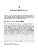 Internet Security Cryptographic Principles, Algorithms and Protocols - Chapter 3