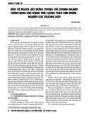 Bảo vệ người lao động trong các doanh nghiệp thâm dụng lao động trả lương theo sản phẩm - nghiên cứu trường hợp