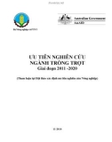 Báo cáo nghiên cứu nông nghiệp ƯU TIÊN NGHIÊN CỨU NGÀNH TRỒNG TRỌT Giai đoạn 2011 -2020 