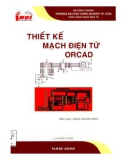 Giáo trình Thiết kế mạch điện tử OrCAD - Đặng Quang Minh