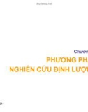 Bài giảng Phương pháp nghiên cứu khoa học: Chương 4