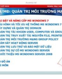 Bài giảng Quản trị môi trường mạng server: Bài 1 - TC Việt Khoa