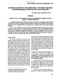 Báo cáo: Nghiên cứu sản xuất chế phẩm Tricô - VNT phòng trừ sâu bệnh do nấm Phytophthora trên cây tiêu tại Tây Nguyên