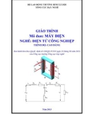 Giáo trình Máy điện - Nghề: Điện tử công nghiệp - Trình độ: Cao đẳng (Tổng cục Dạy nghề)