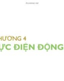 Bài giảng Khí cụ điện - Chương 4: Lực điện động